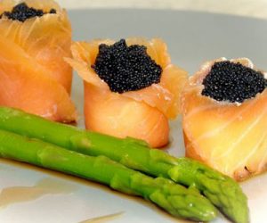 Entrante-de-caviar